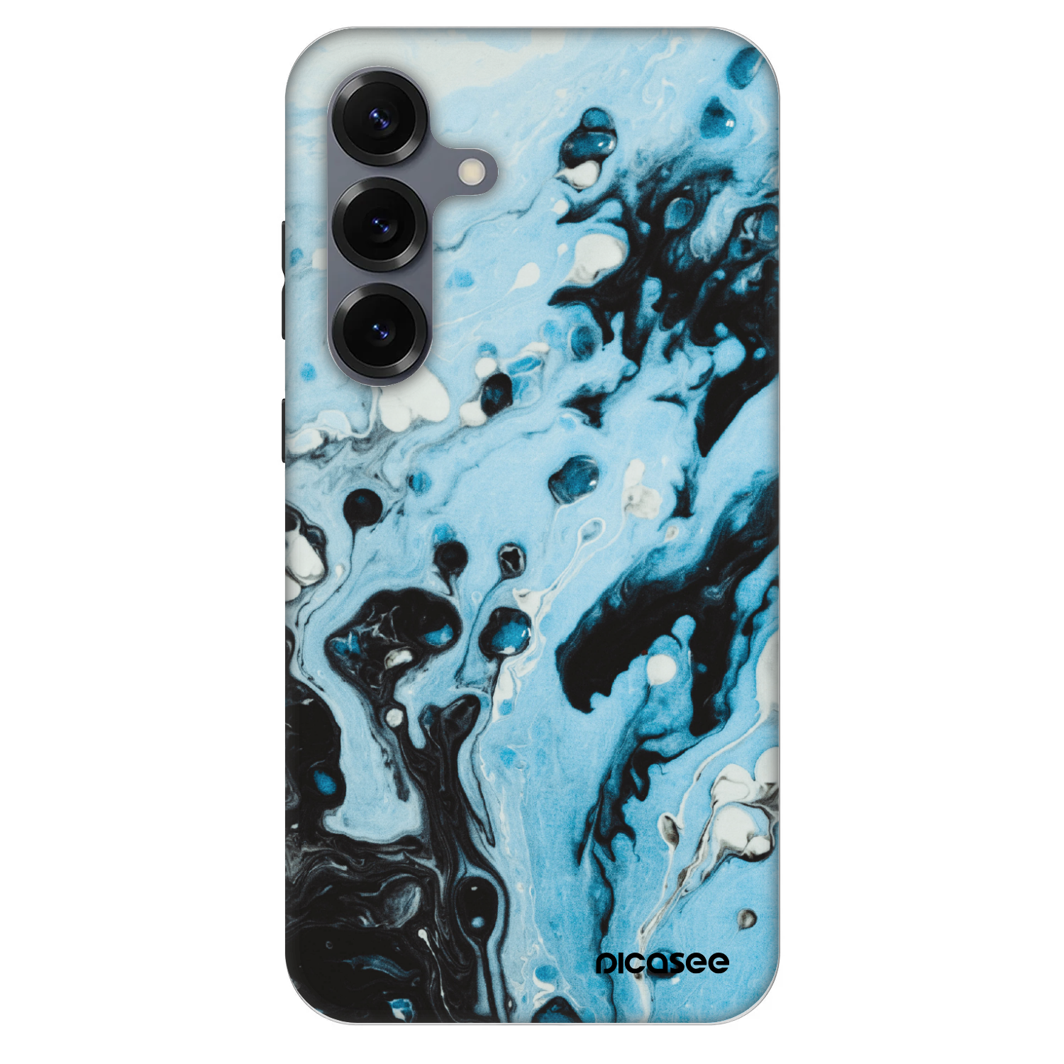 Picasee Fashion Case PowerShare pro Samsung Galaxy S25 5G - Organic blue