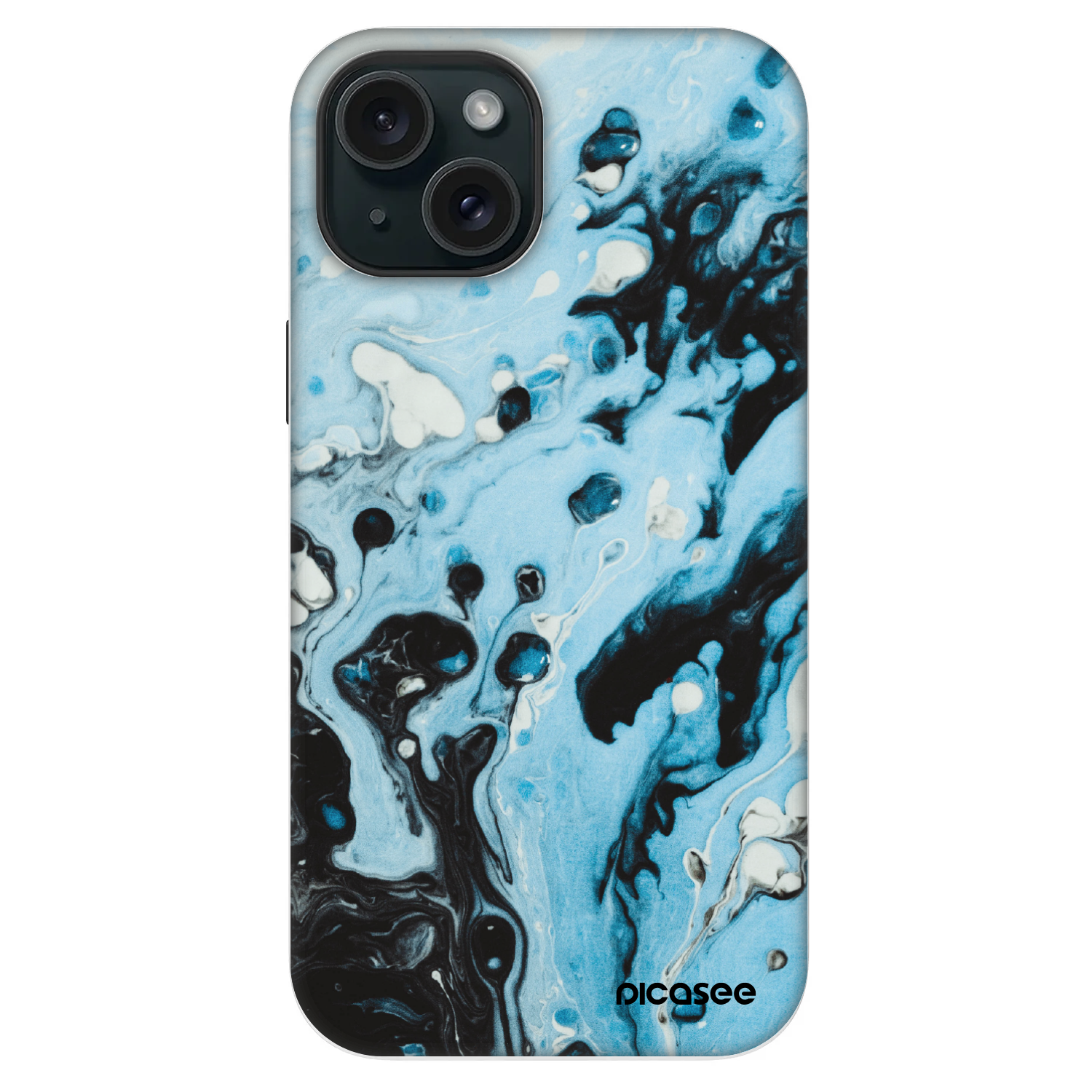 Picasee Fashion Case MagSafe na Apple iPhone 14 - Organic blue