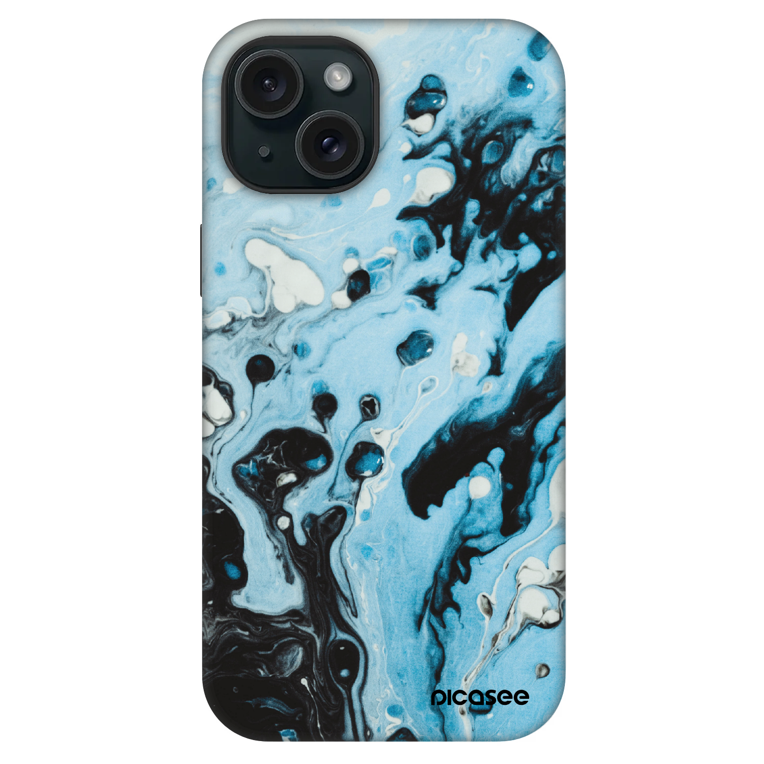 Picasee Fashion Case MagSafe na Apple iPhone 15 - Organic blue