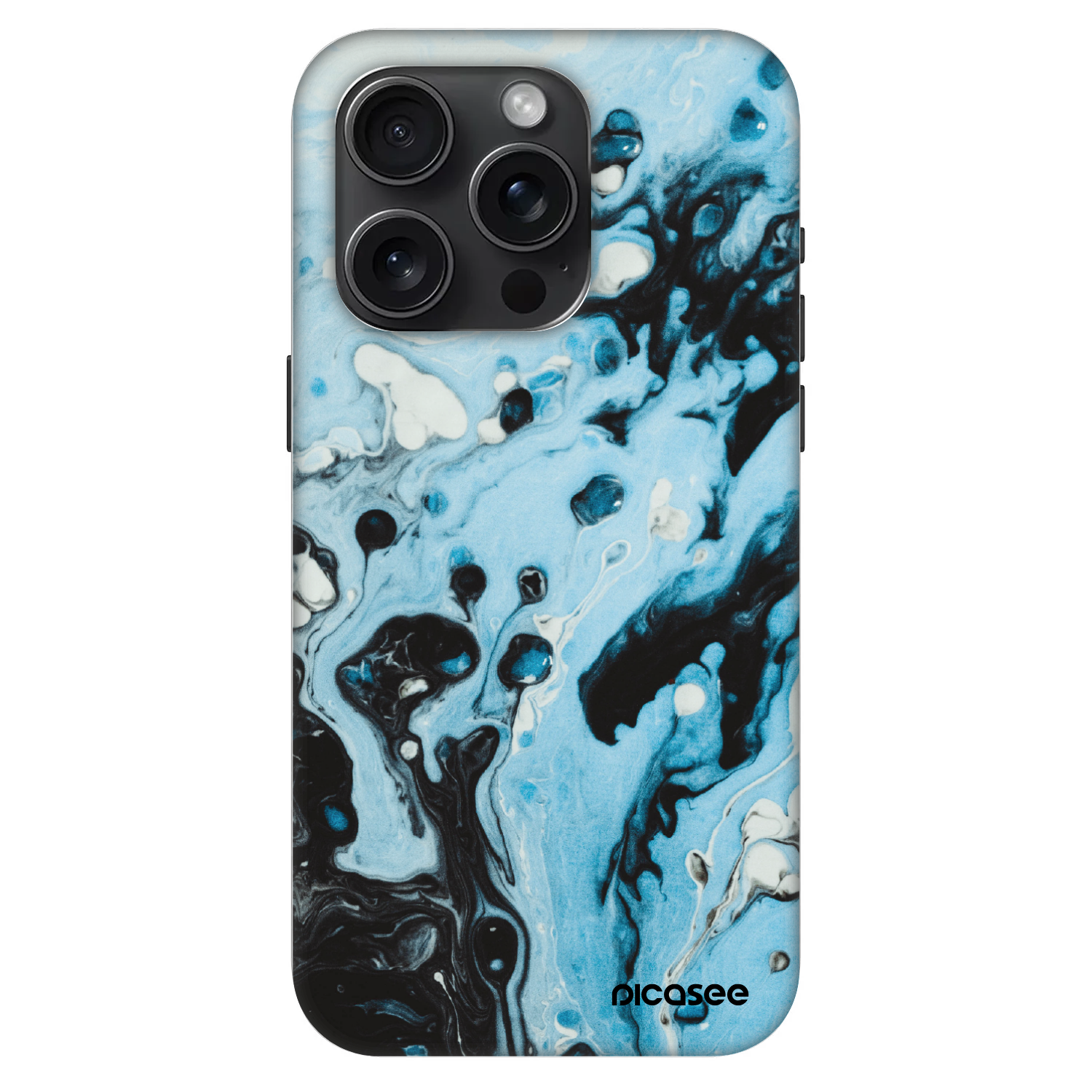 Picasee Fashion Case MagSafe na Apple iPhone 15 Pro - Organic blue