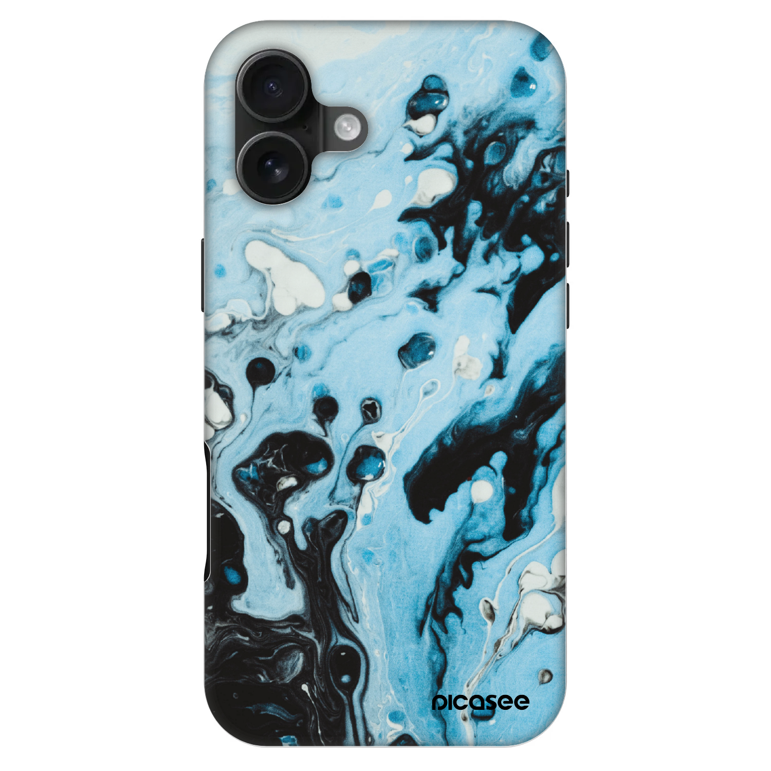 Picasee Fashion Case MagSafe na Apple iPhone 16 Plus - Organic blue