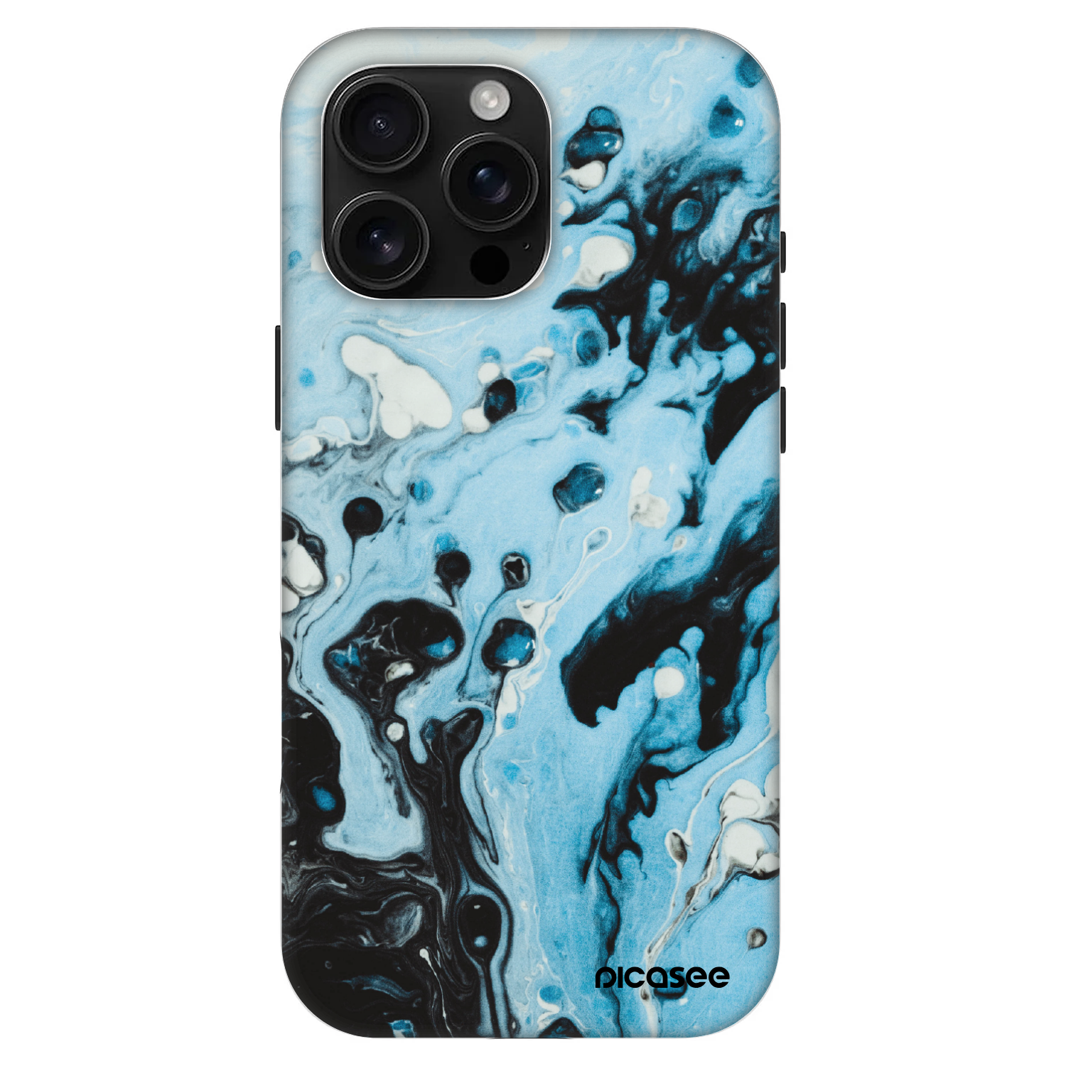 Picasee Fashion Case MagSafe na Apple iPhone 16 Pro Max - Organic blue