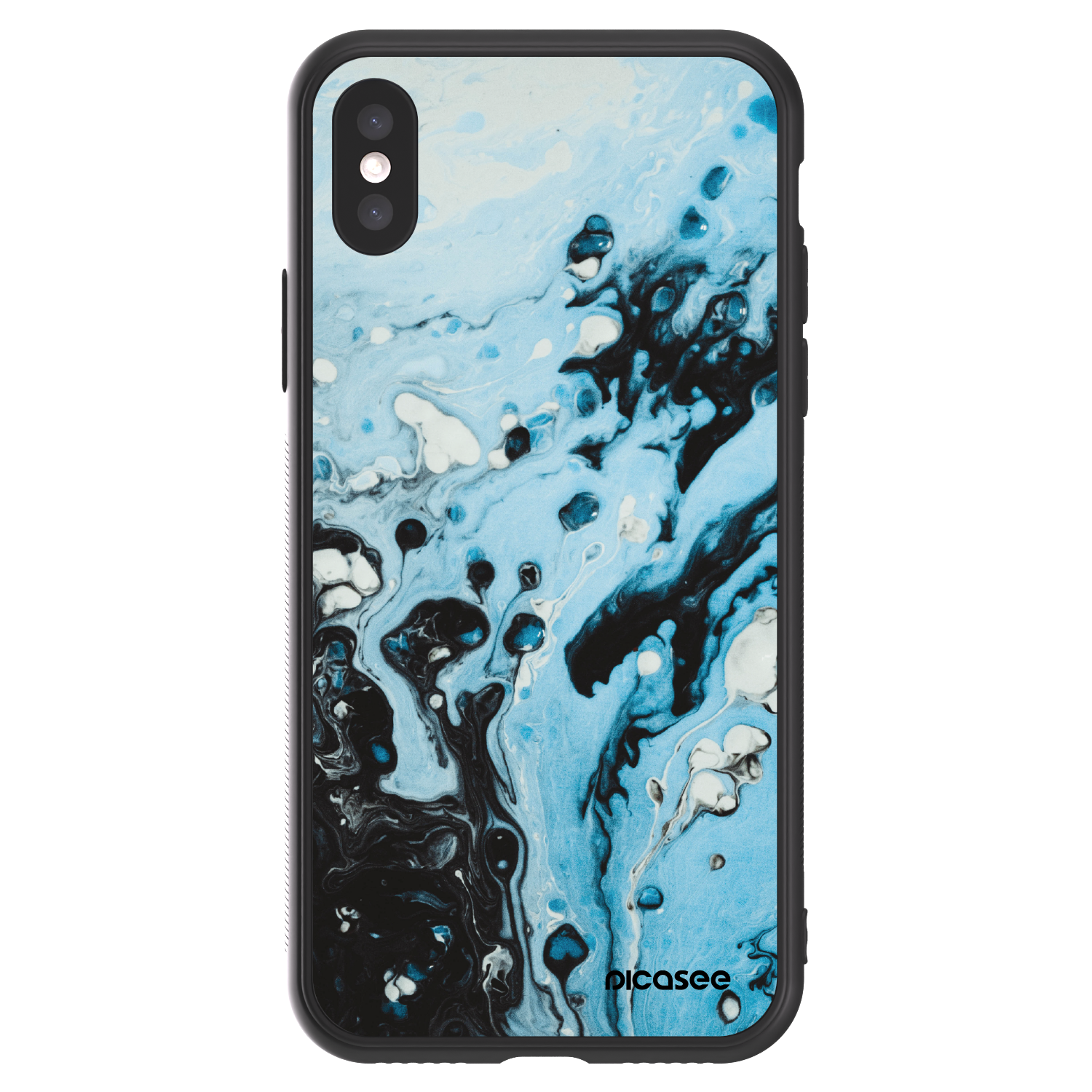 Picasee ULTIMATE CASE na Apple iPhone X/XS - Organic blue