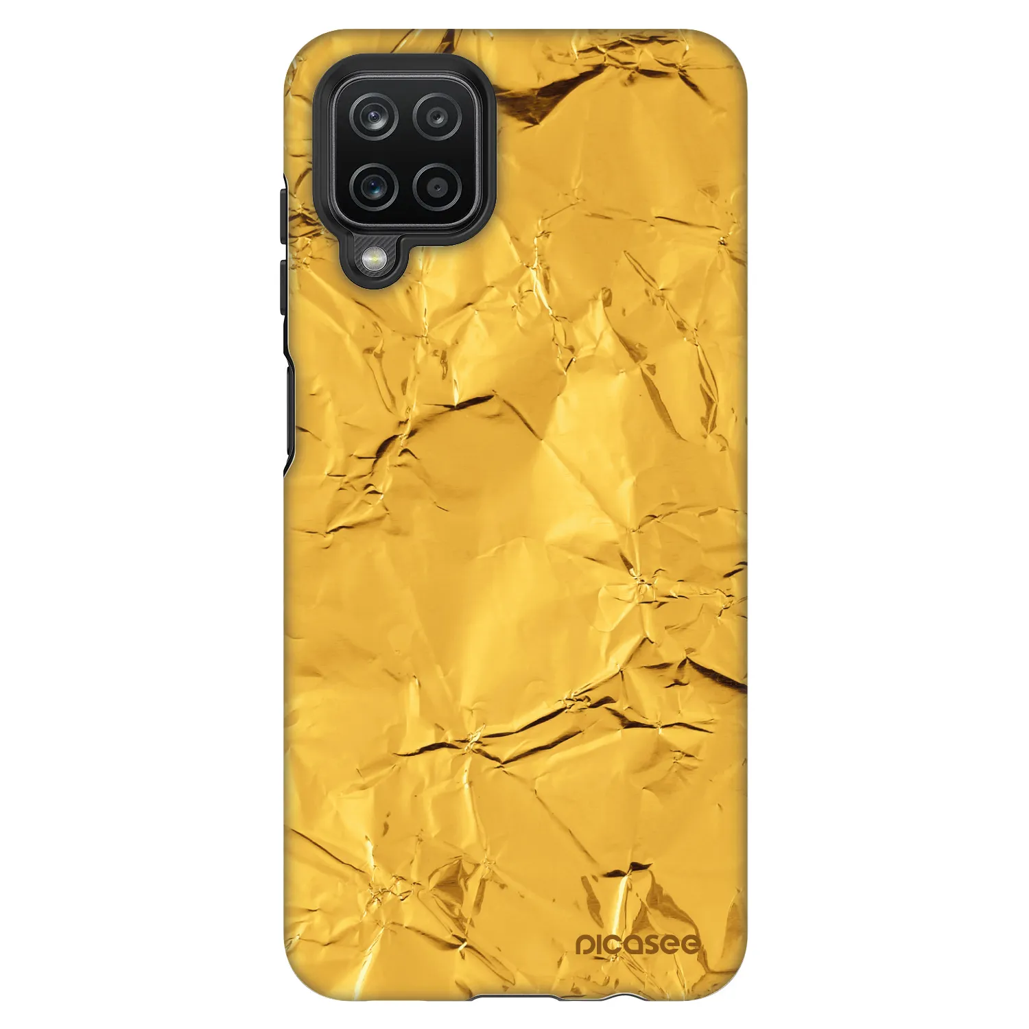 Picasee Fashion Case na Samsung Galaxy A12 A125F - Gold