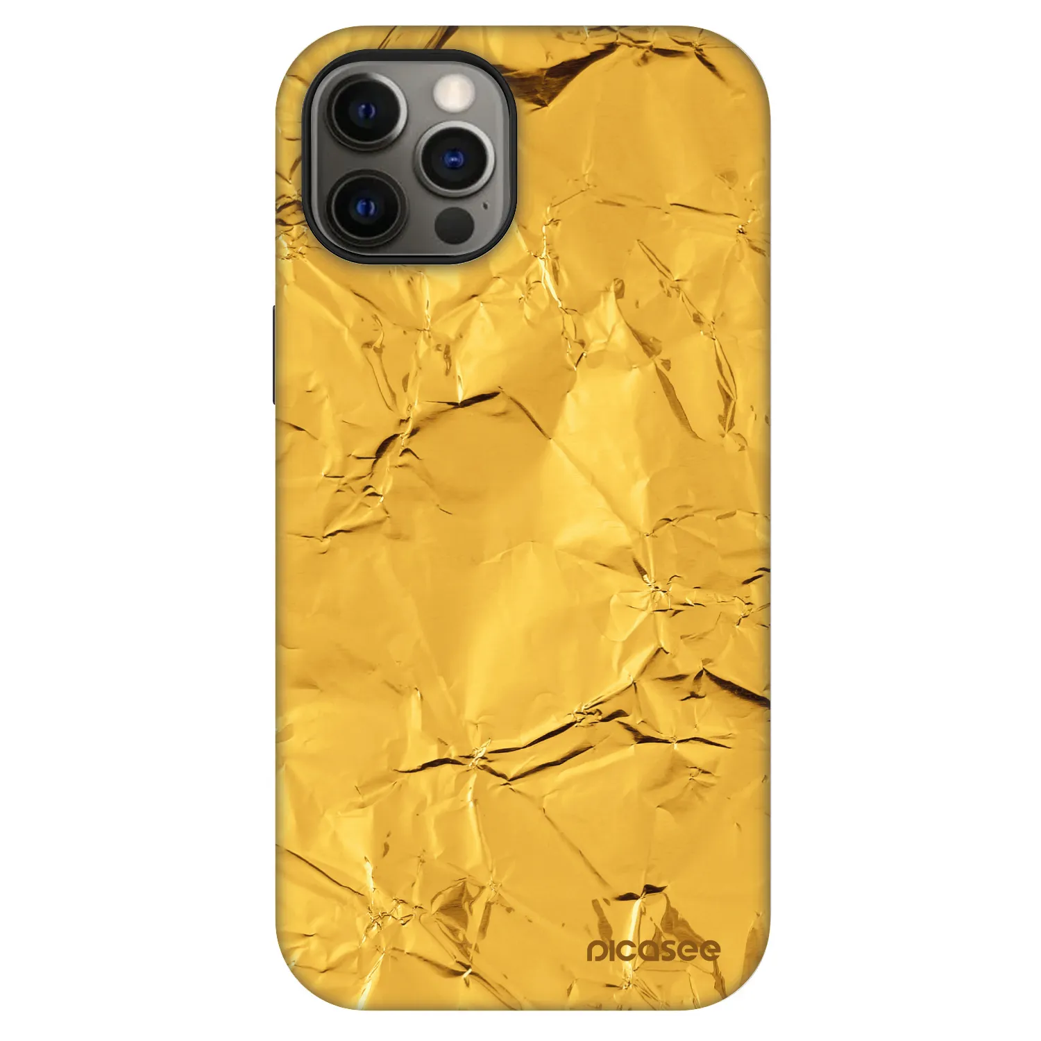 Picasee Fashion Case MagSafe na Apple iPhone 12 - Gold