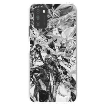 Picasee silikonowe przeźroczyste etui na Xiaomi Poco M3 - Chrome
