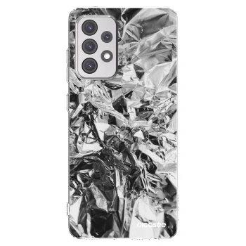 Picasee silikonowe przeźroczyste etui na Samsung Galaxy A52 5G A525F - Chrome