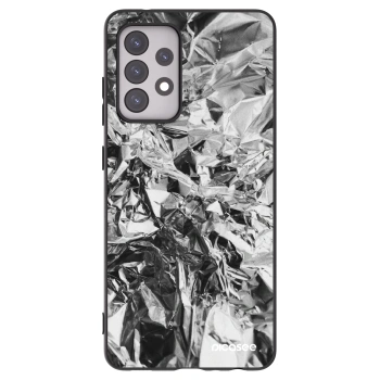 Picasee silikonowe czarne etui na Samsung Galaxy A52 5G A525F - Chrome