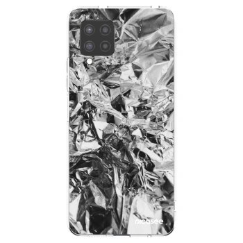 Picasee silikonowe przeźroczyste etui na Samsung Galaxy A42 A426B - Chrome
