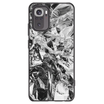 Picasee silikonowe czarne etui na Xiaomi Redmi Note 10S - Chrome