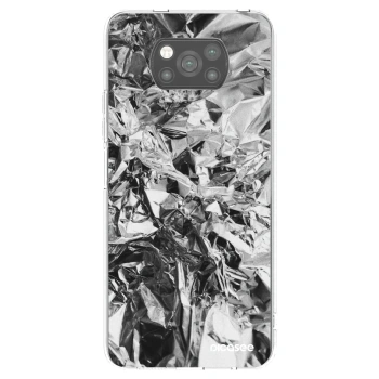 Picasee silikonowe czarne etui na Xiaomi Poco X3 Pro - Chrome