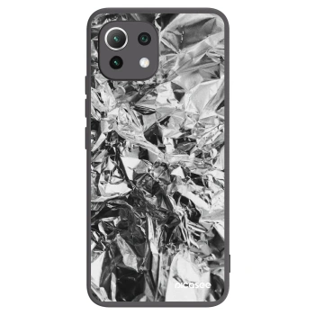 Picasee silikonowe czarne etui na Xiaomi Mi 11 Lite - Chrome