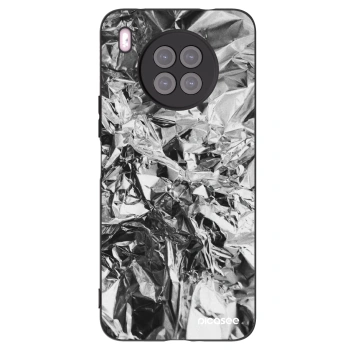 Picasee silikonowe czarne etui na Huawei Nova 8i - Chrome