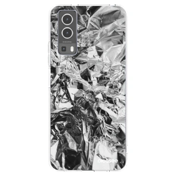 Picasee silikonowe przeźroczyste etui na Vivo Y72 5G - Chrome