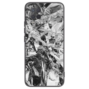 Picasee silikonowe czarne etui na Realme 8 5G - Chrome