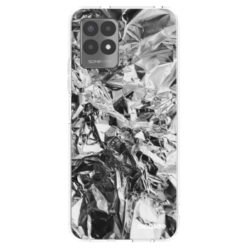 Picasee silikonowe przeźroczyste etui na Realme 8i - Chrome