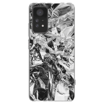 Picasee silikonowe przeźroczyste etui na Xiaomi Redmi Note 11 Pro - Chrome