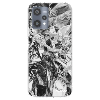 Picasee silikonowe przeźroczyste etui na Realme 9 Pro 5G - Chrome