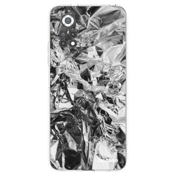 Picasee silikonowe przeźroczyste etui na Xiaomi Poco X4 Pro 5G - Chrome