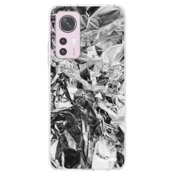 Picasee silikonowe przeźroczyste etui na Xiaomi 12 - Chrome