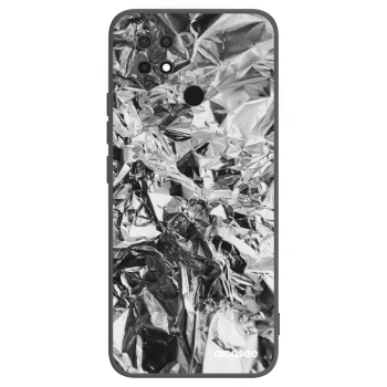 Picasee silikonowe czarne etui na Xiaomi Redmi 10C - Chrome