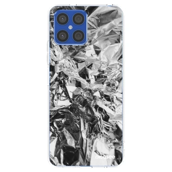 Picasee silikonowe przeźroczyste etui na Honor X8 4G - Chrome