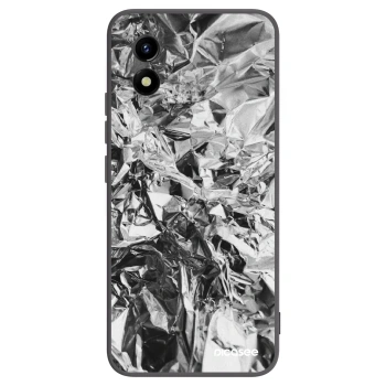 Picasee silikonowe czarne etui na Vivo Y01 - Chrome