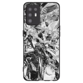 Picasee silikonowe czarne etui na OPPO A94 5G - Chrome