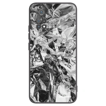 Picasee silikonowe czarne etui na Xiaomi Poco M4 Pro - Chrome