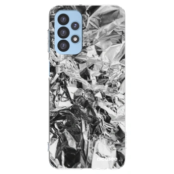 Picasee silikonowe przeźroczyste etui na Samsung Galaxy A23 A235F 4G - Chrome