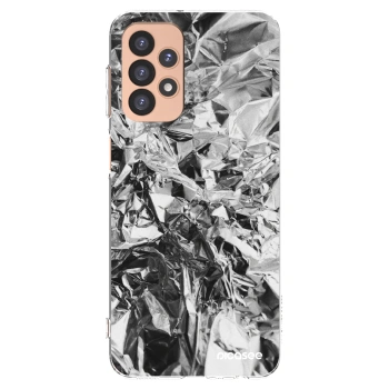 Picasee silikonowe przeźroczyste etui na Samsung Galaxy A23 A236B 5G - Chrome