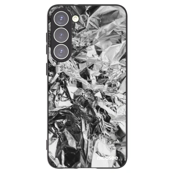Picasee silikonowe czarne etui na Samsung Galaxy S23+ 5G - Chrome