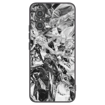 Picasee silikonowe czarne etui na Xiaomi Poco X5 - Chrome