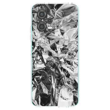 Picasee silikonowe przeźroczyste etui na Xiaomi Poco X5 - Chrome