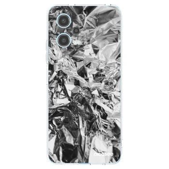 Picasee silikonowe przeźroczyste etui na Xiaomi Redmi Note 12 5G - Chrome