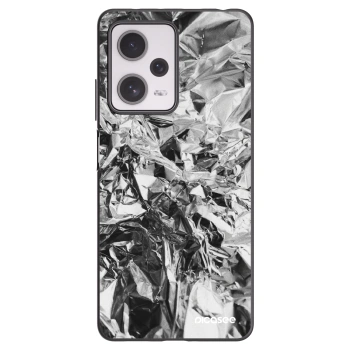 Picasee silikonowe czarne etui na Xiaomi Redmi Note 12 Pro+ 5G - Chrome