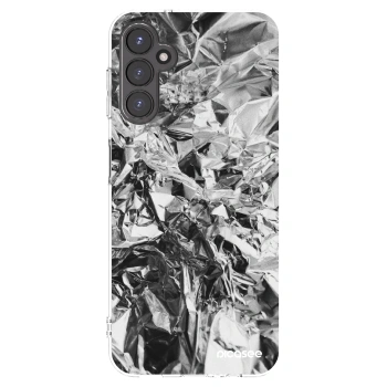 Picasee silikonowe przeźroczyste etui na Samsung Galaxy A14 4G A145R - Chrome