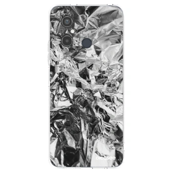 Picasee silikonowe przeźroczyste etui na Xiaomi Redmi 12C - Chrome