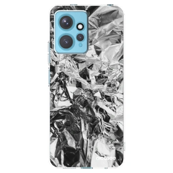 Picasee silikonowe przeźroczyste etui na Xiaomi Redmi Note 12 4G - Chrome