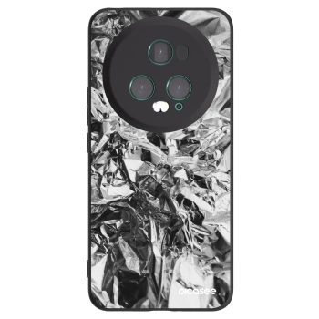 Picasee silikonowe czarne etui na Honor Magic5 Pro - Chrome
