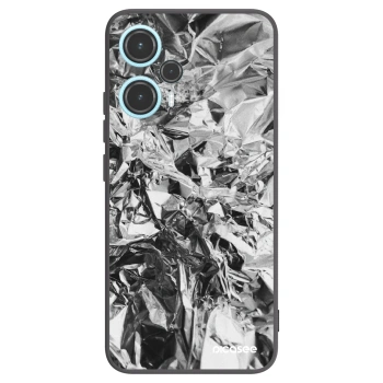 Picasee silikonowe czarne etui na Xiaomi Poco F5 - Chrome