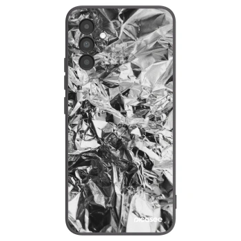 Picasee silikonowe czarne etui na Samsung Galaxy A04s A047F - Chrome