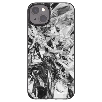 Picasee silikonowe czarne etui na Apple iPhone 15 Plus - Chrome