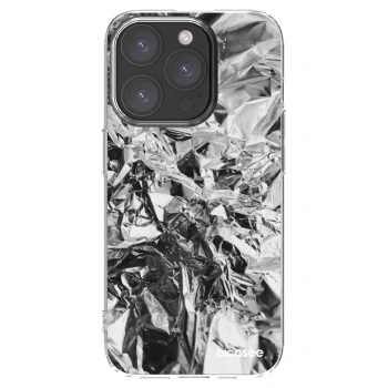 Picasee silikonowe przeźroczyste etui na Apple iPhone 15 Pro - Chrome