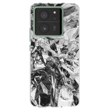 Picasee silikonowe przeźroczyste etui na Xiaomi 13T Pro - Chrome