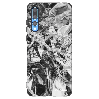 Picasee silikonowe czarne etui na Huawei P20 Pro - Chrome