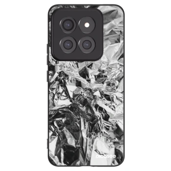Picasee silikonowe czarne etui na Xiaomi 14 Pro - Chrome