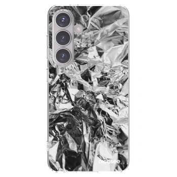 Picasee silikonowe przeźroczyste etui na Samsung Galaxy S24 S921B 5G - Chrome
