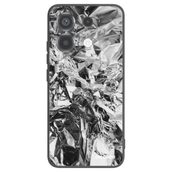 Picasee silikonowe czarne etui na Xiaomi Poco X6 - Chrome