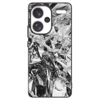 Picasee silikonowe czarne etui na Xiaomi Redmi Note 13 Pro+ 5G - Chrome